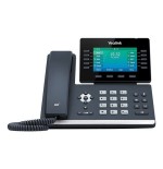 Yealink sip-t54w teléfono ip negro terminal con conexión por cable lcd 10 líneas wifi
