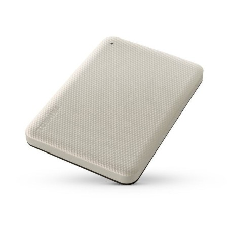 Disco externo hdd toshiba canvio advance 2.5 2tb light beige