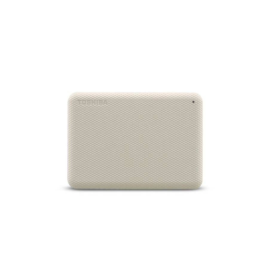 Disco externo hdd toshiba canvio advance 2.5 4tb light beige