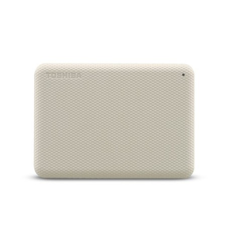 Disco externo hdd toshiba canvio advance 2.5 4tb light beige
