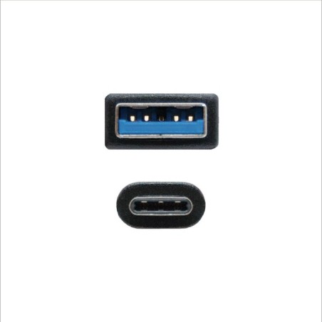 Nanocable cable usb-c 3.1 gen 2 10gbps macho a usb-a macho 1.50m