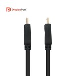 Nanocable cable displayport 1.4 macho a displayport 1.4 macho 3m - certificado vesa - negro