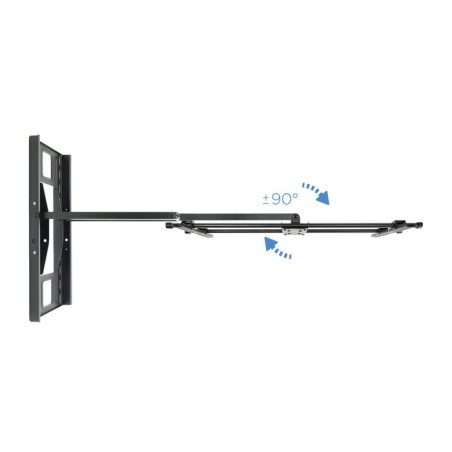 Tooq soporte de pared con brazo articulado para tv de 43"-80" - gran angular - giratorio e inclinable - peso max 50kg -