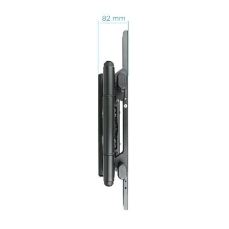 Tooq soporte de pared con brazo articulado para tv de 43"-80" - gran angular - giratorio e inclinable - peso max 50kg -