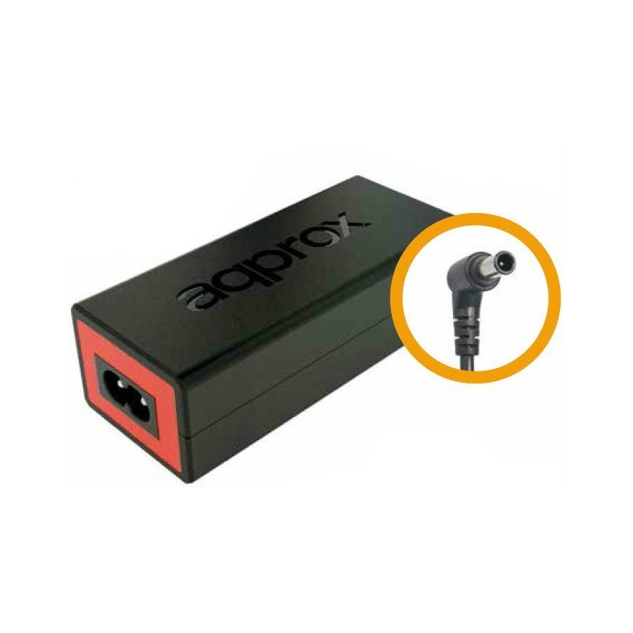 Approx cargador especifico para portatil sony 90w adap. 19v/4.74a 6.5*4.4mm
