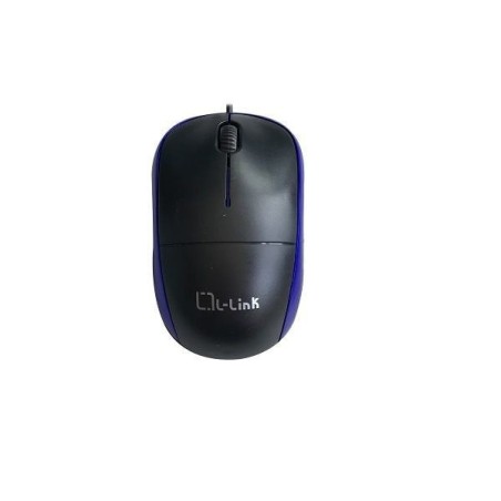 L-link raton usb optico negro/azul ll-2080-a