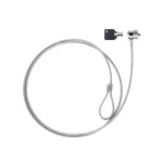 Tooq cable de seguridad universal con llave para portatiles - acero 4.5mm - longitud 1.50m