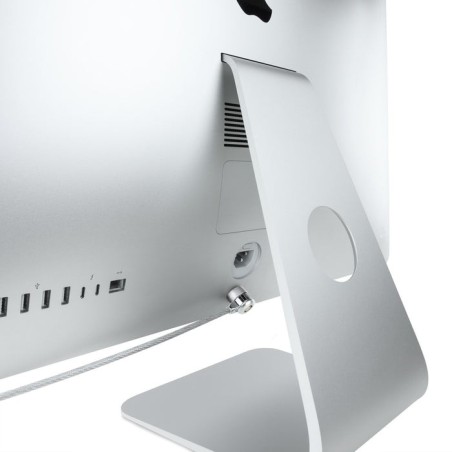 Tooq cable de seguridad universal con llave para portatiles - acero 4.5mm - longitud 1.50m