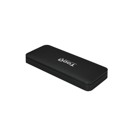 Tooq carcasa externa ssd m2 nvme pcie usb-c - negro
