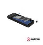 Tooq carcasa externa ssd m2 nvme pcie usb-c - negro