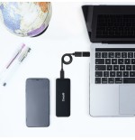 Tooq carcasa externa ssd m2 nvme pcie usb-c - negro
