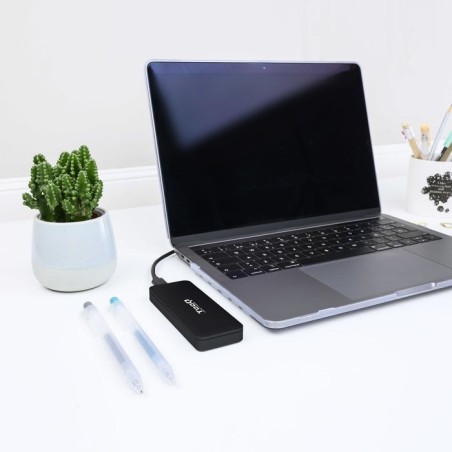Tooq carcasa externa ssd m2 nvme pcie usb-c - negro