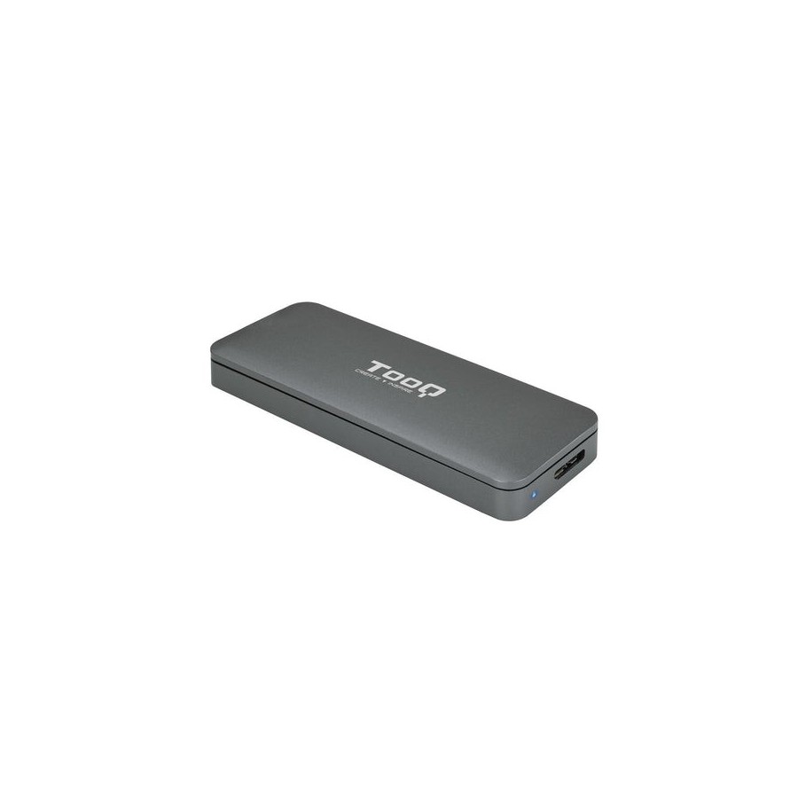 Tooq carcasa externa ssd m2 ngff usb-c - gris