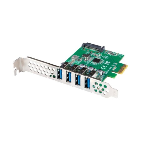 Lanberg tarjeta de extensión pci express 4 x usb 3.1 gen1 + soporte de bajo perfil