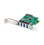 Lanberg tarjeta de extensión pci express 4 x usb 3.1 gen1 + soporte de bajo perfil