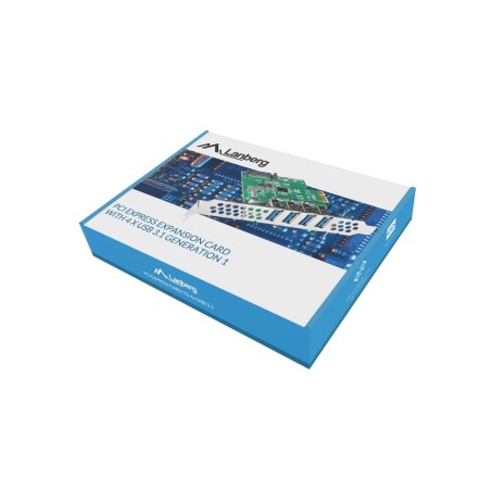 Lanberg tarjeta de extensión pci express 4 x usb 3.1 gen1 + soporte de bajo perfil