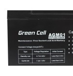 Green cell batería agm 6v12ah