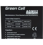 Green cell battery agm 6v4.5ah