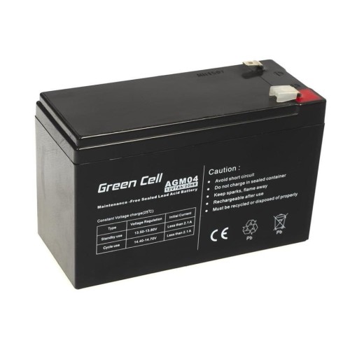 Green cell batería agm 12v7ah
