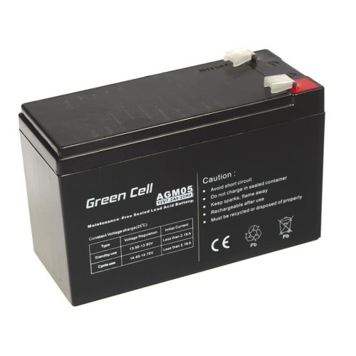 Green cell batería agm 12v7.2ah