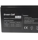 Green cell batería agm 12v9ah