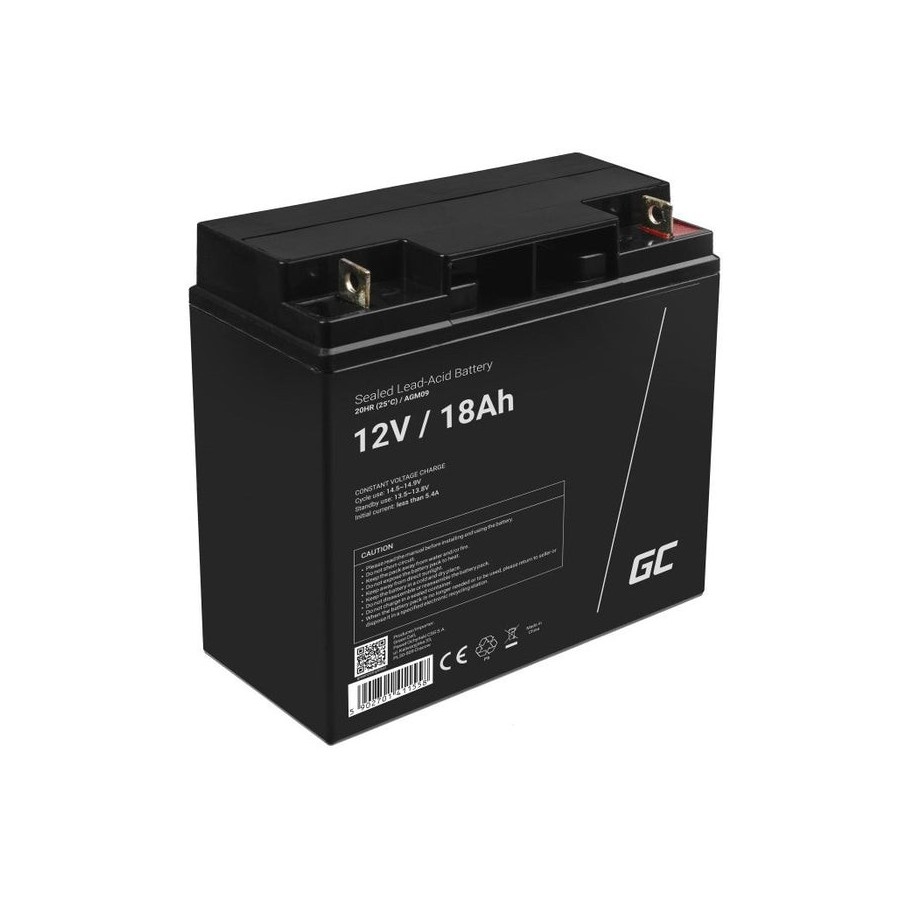 Green cell batería agm 12v18ah