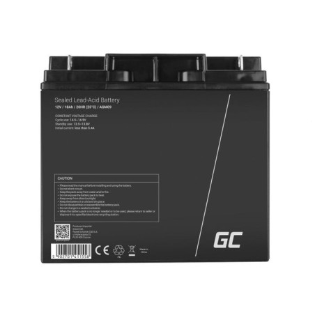 Green cell batería agm 12v18ah