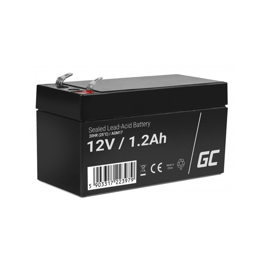 Green cell batería agm 12v 1.2 ah