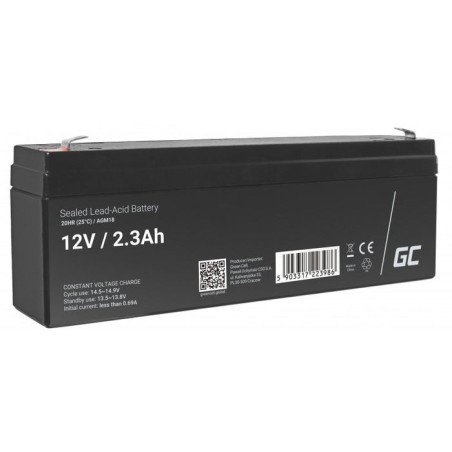 Green cell batería agm 12v 2.3 ah
