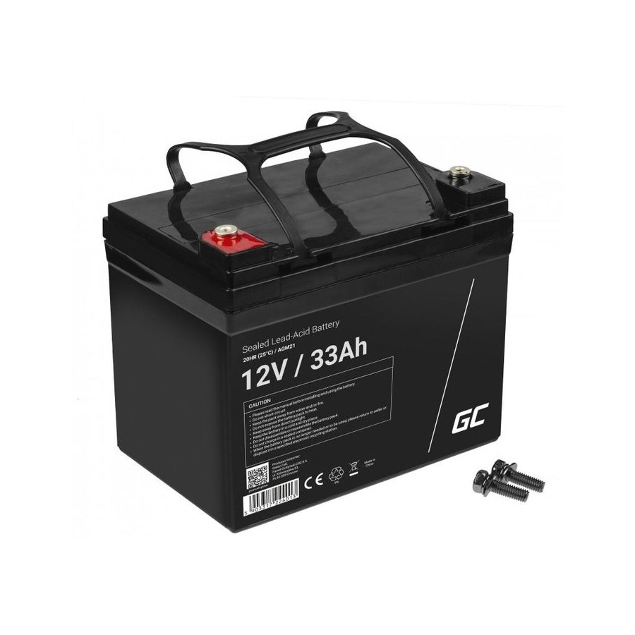 Green cell batería agm 12v 33 ah