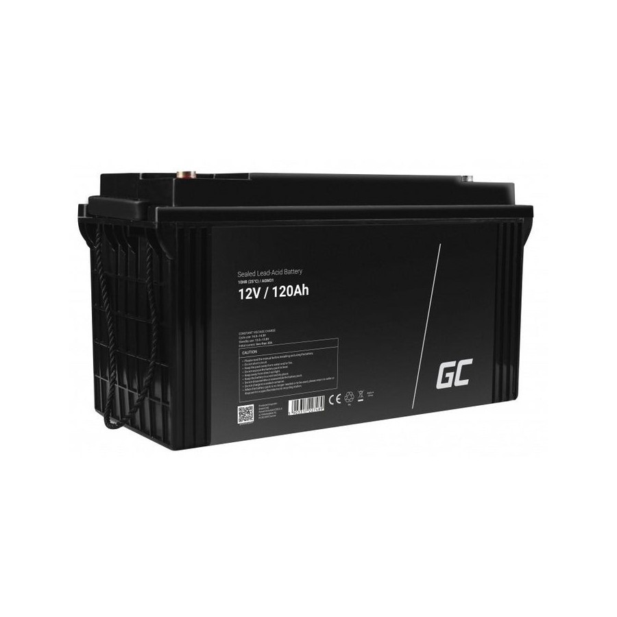 Green cell batería agm 12v 120ah
