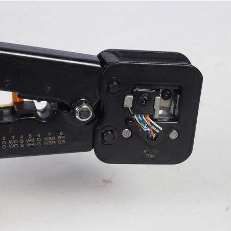 Crimpadora modular universal gembird rj45 / rj12 / rj11