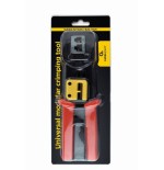 Crimpadora modular universal gembird rj45 / rj12 / rj11