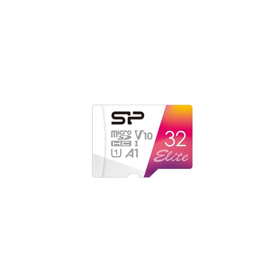 Silicon power memory card elite micro sdhc 32gb uhs-i a1 v10