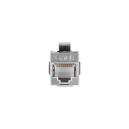 Conector feed-thru keystone rj45- rj45 cat.6 ftp 90 lanberg