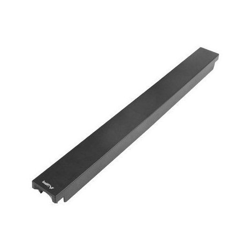 Lanberg panel ciego ignífugo de montaje rápido de plástico de 19 pulgadas 1u negro