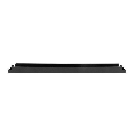 Lanberg panel ciego ignífugo de montaje rápido de plástico de 19 pulgadas 1u negro