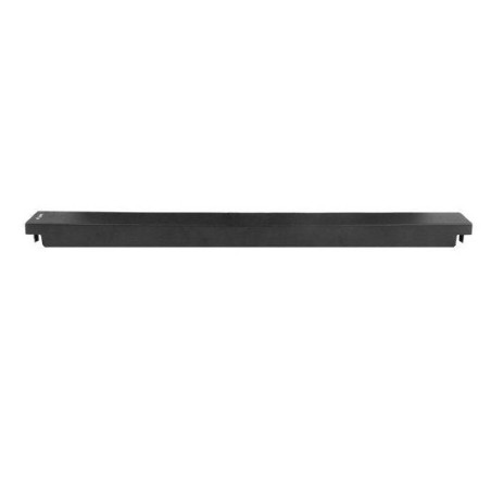 Lanberg panel ciego ignífugo de montaje rápido de plástico de 19 pulgadas 1u negro
