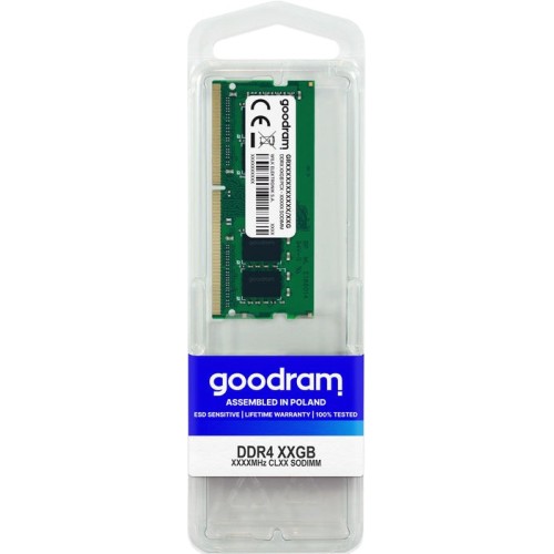 Memoria ram goodram ddr4 16gb 3200mhz cl22 sodimm