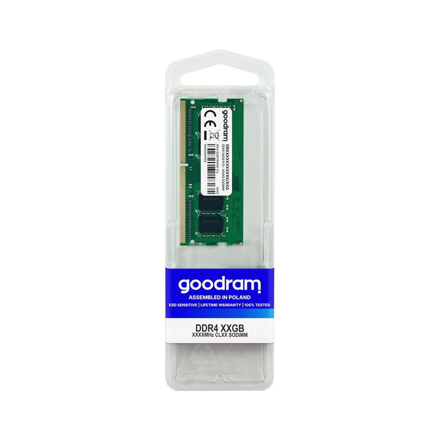 Memoria ram goodram ddr4 16gb 3200mhz cl22 sodimm