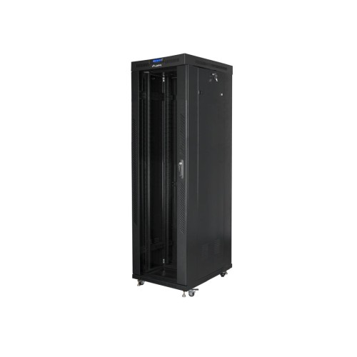 Lanberg rack cabinet 19inch free-standing 42u/600x1000 self-assembly flat pack black