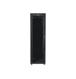 Lanberg rack cabinet 19inch free-standing 42u/600x1000 self-assembly flat pack black