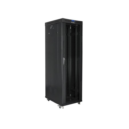 Lanberg rack cabinet 19inch free-standing 42u/600x1000 self-assembly flat pack black