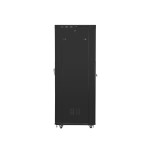 Lanberg rack cabinet 19inch free-standing 42u/600x1000 self-assembly flat pack black