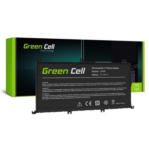 Green cell bateria 357f9 para dell inspiron 15 5576 5577 7557 7559 7566 7567 4200mah