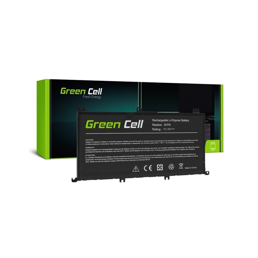 Green cell bateria 357f9 para dell inspiron 15 5576 5577 7557 7559 7566 7567 4200mah
