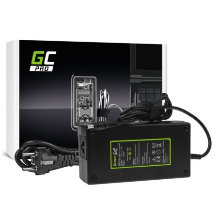 Cargador green cell pro para asus g550 g551 g73 n751 msi ge60 ge62 ge70 gp60 gp70 gs70 pe60 pe70 19.5v 7.7a 150w