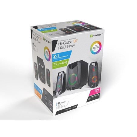 Altavoces tracer 2.1 bt hi-cube rgb traglo46497