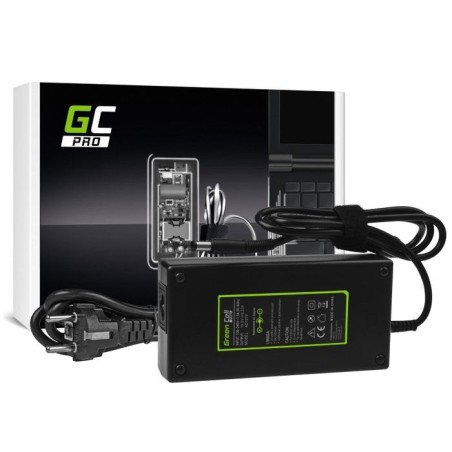 Cargador portatil gaming dell alienware 13 r3 / 19.5v  9.23a  7.4x5mm / 180w greencell