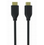 Cable hdmi gembird cc-hdmi8k-3m de ultra alta velocidad con ethernet, serie selecta 8k, 3 m
